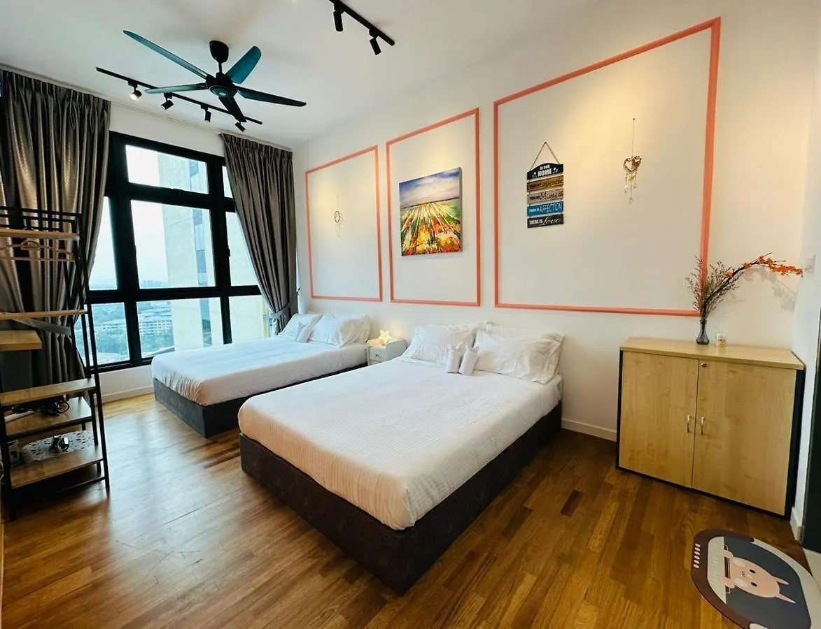 Appartement Peachy Poolview Paradise @ Paradigm Mall *10-12Pax Johor Bahru Malaisie
